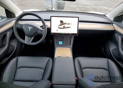 2023 Tesla Model 3 из США, поврежденный, VIN 5YJ3E1EAXPF578625